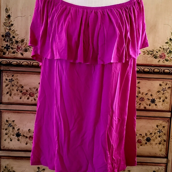 Lane Bryant Women's Top Off-The-Shoulder - Picture 4 of 8